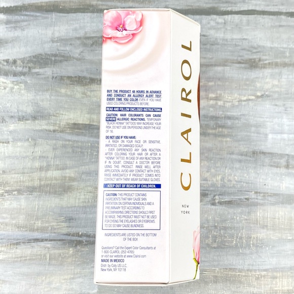 NWT Clairol Nice ‘n Easy 5M Medium Mahogany Brown Permanent Hair Color Box NIB - Picture 8 of 9